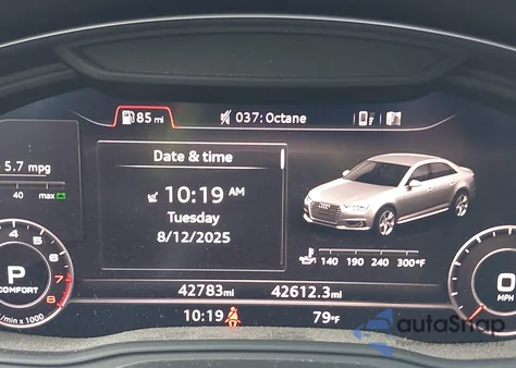 2018 Audi A4 2.0T Premium/2.0T Tech Premium from USA, damaged, VIN WAUENAF46JA122670